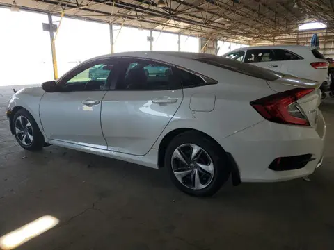 2019 HONDA CIVIC LX VIN 19XFC2F61KE046827 фото 2