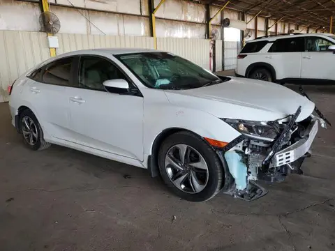 2019 HONDA CIVIC LX VIN 19XFC2F61KE046827 фото 4