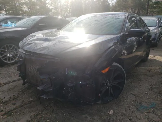 2019 HONDA CIVIC SPOR VIN 19XFC2F82KE040830 фото 1