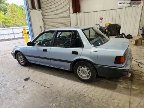 1HGED3648JA023223 — 1988 Honda Civic, фото 2 с аукциона Copart, Мелкие вмятины и царапины