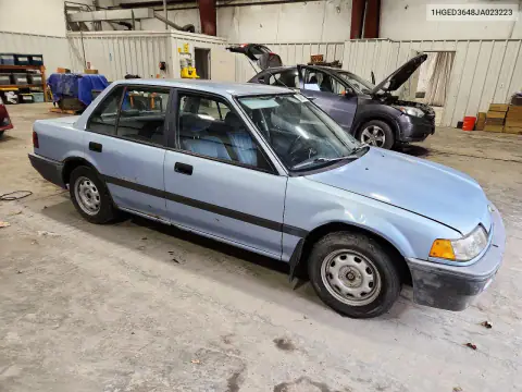 1HGED3648JA023223 — 1988 Honda Civic, фото 4 с аукциона Copart, Мелкие вмятины и царапины