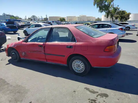1993 HONDA CIVIC VIN JHMEG854XPS022614 фото 2