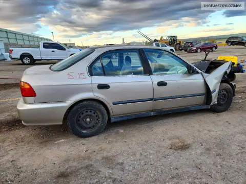 1HGEJ657XYL070466 — 2000 Honda Civic, фото 3 с аукциона Copart, Боковая часть