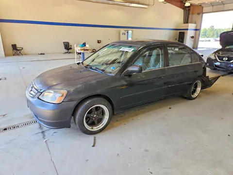2HGES25771H609179 — 2001 Honda Civic, Задняя часть (Rear End), фото до ремонта