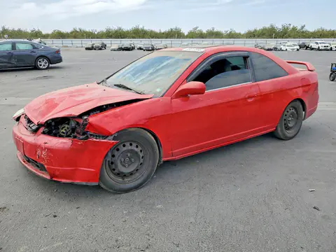 1HGEM22951L000546 — 2001 Honda Civic, Передняя часть (Front End), фото до ремонта
