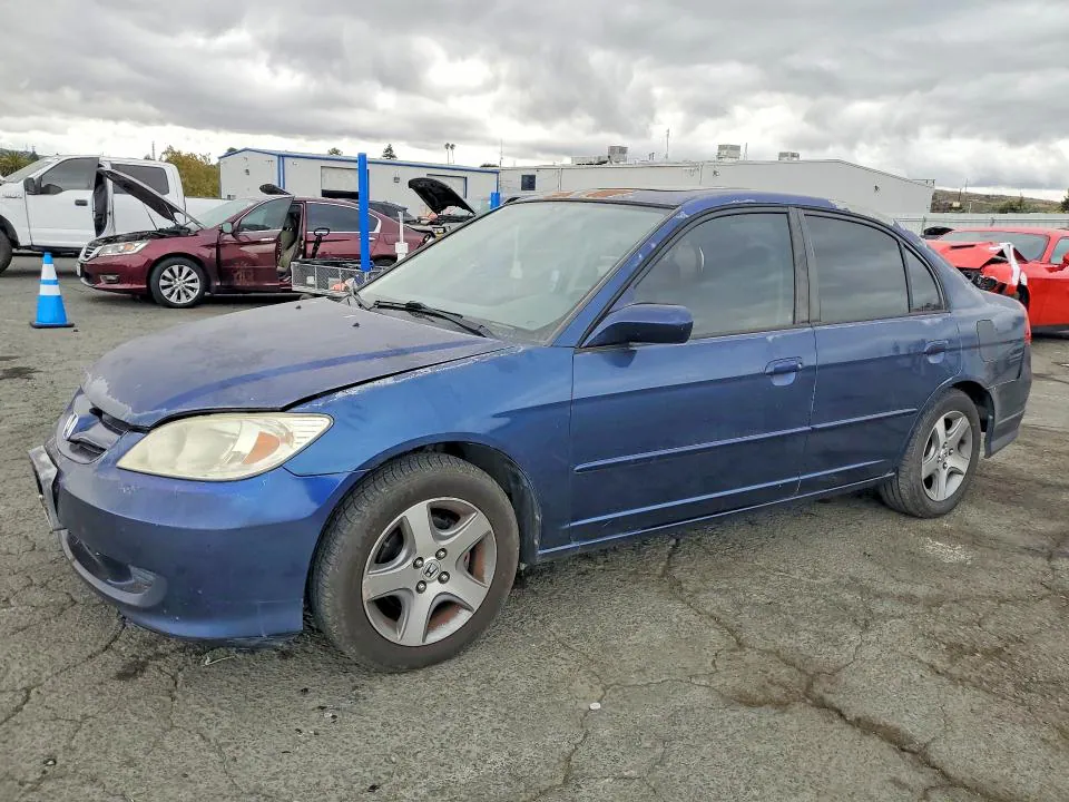 2004 HONDA CIVIC VIN 2HGES26894H613388 фото 1
