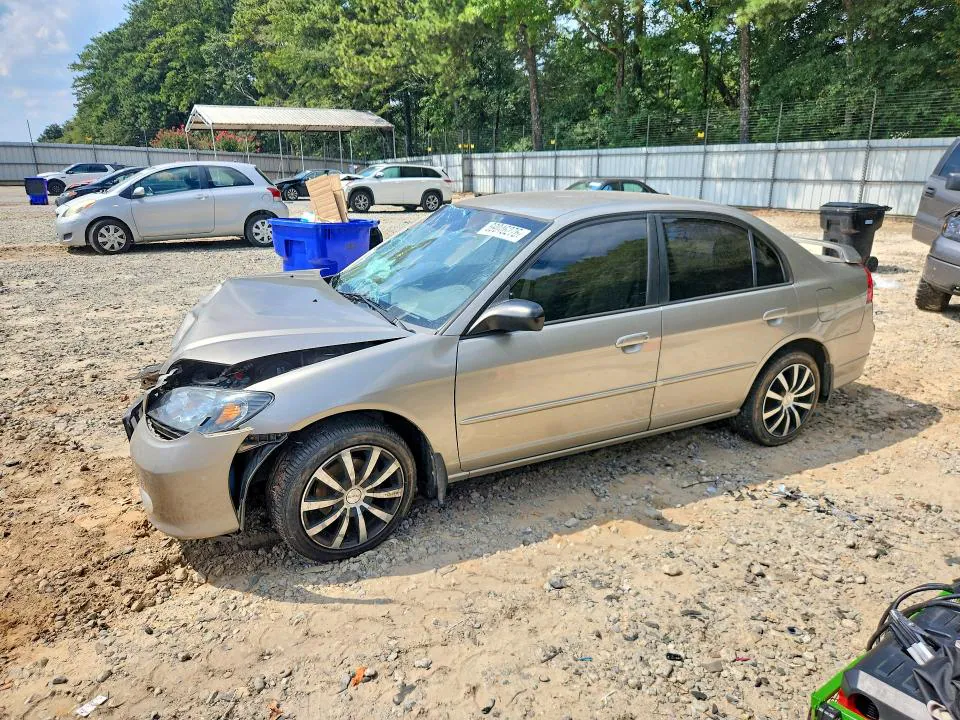 2004 HONDA CIVIC VIN 1HGES16504L020750 фото 1