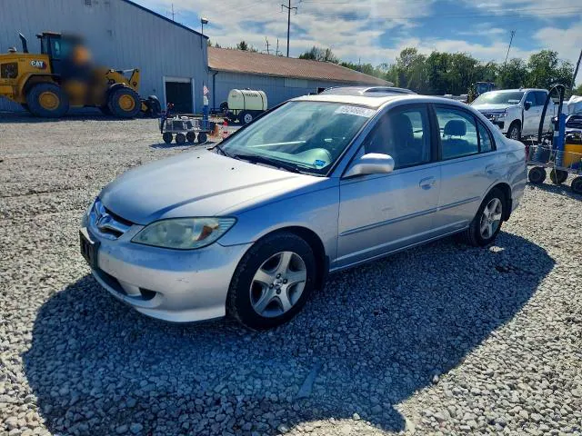 2005 HONDA CIVIC VIN 2HGES268X5H534040 фото 1
