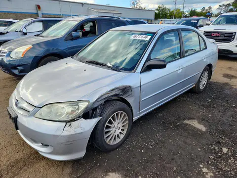 2HGES16565H559341 — 2005 Honda Civic, Передняя часть (Front End), фото до ремонта