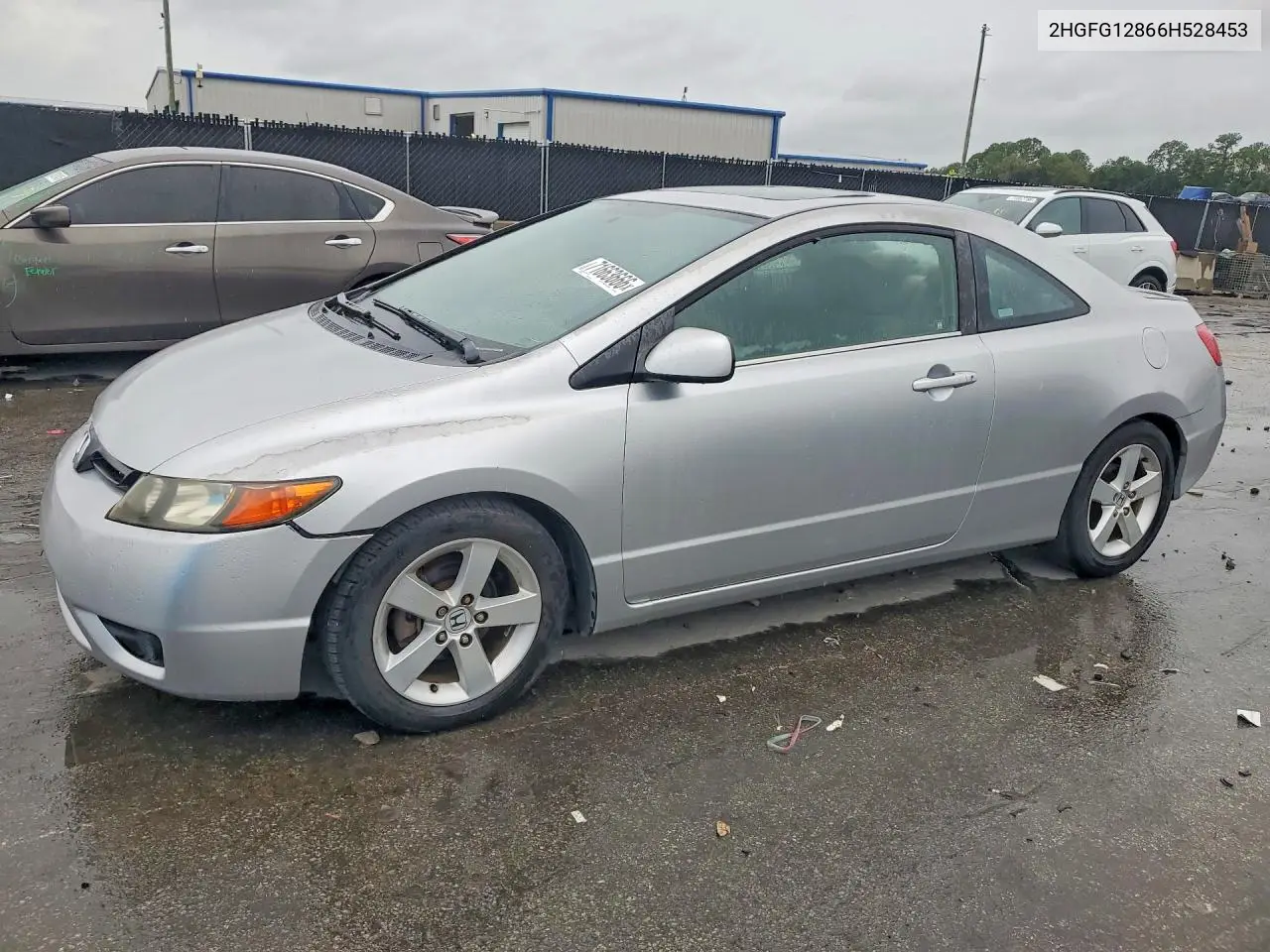 2006 Honda Civic Ex VIN 2HGFG12866H528453 фото 1