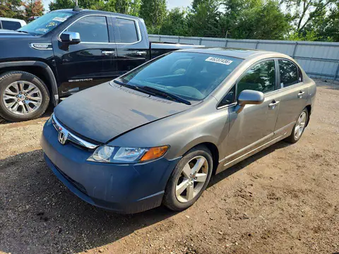 1HGFA16827L099764 — 2007 Honda Civic, Передняя часть (Front End), фото до ремонта