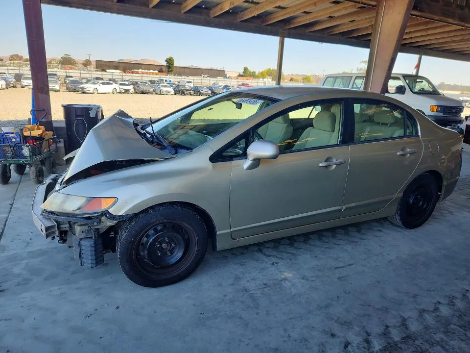 2007 HONDA CIVIC VIN JHMFA16517S004393 фото 1