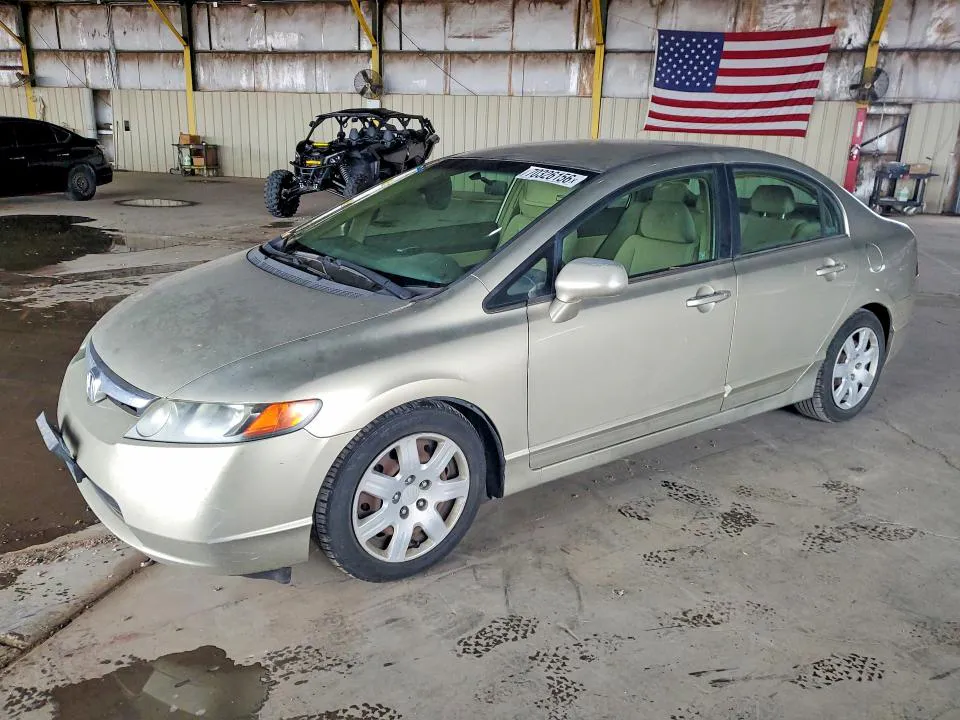 2007 HONDA CIVIC VIN 1HGFA16537L026604 фото 1