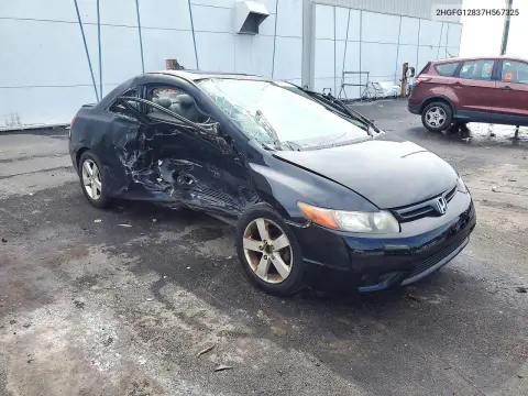 2007 Honda Civic Ex VIN 2HGFG12837H567325 фото 4