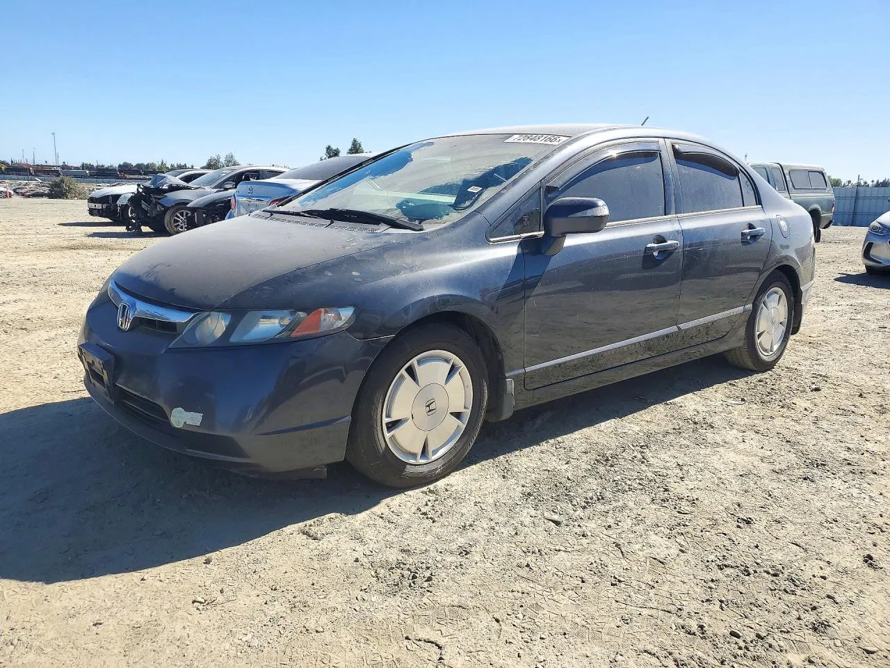 2007 Honda Civic Hybrid VIN JHMFA36217S001270 фото 1