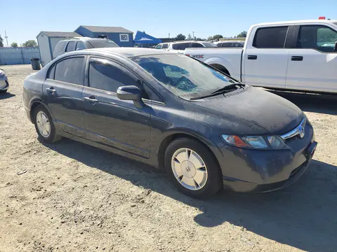 2007 Honda Civic Hybrid VIN JHMFA36217S001270 фото 4