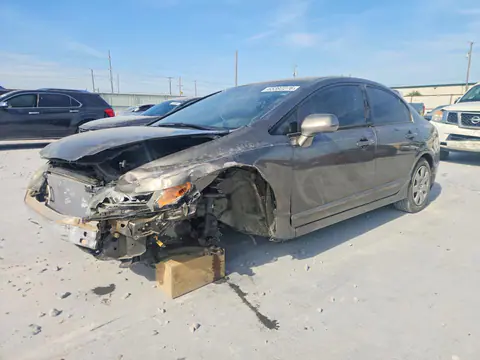 2HGFA16578H316407 — 2008 Honda Civic, Передняя часть (Front End), фото до ремонта