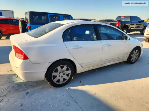 2008 Honda Civic Lx VIN 1HGFA16528L096676 фото 3