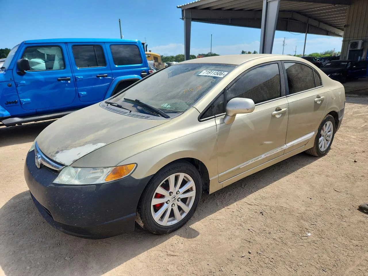 2008 Honda Civic Lx VIN 1HGFA16568L084787 фото 1
