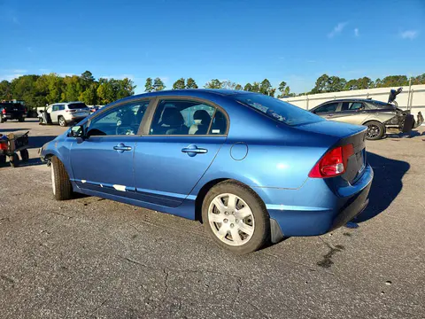 2008 Honda Civic Lx VIN 1HGFA165X8L077390 фото 2