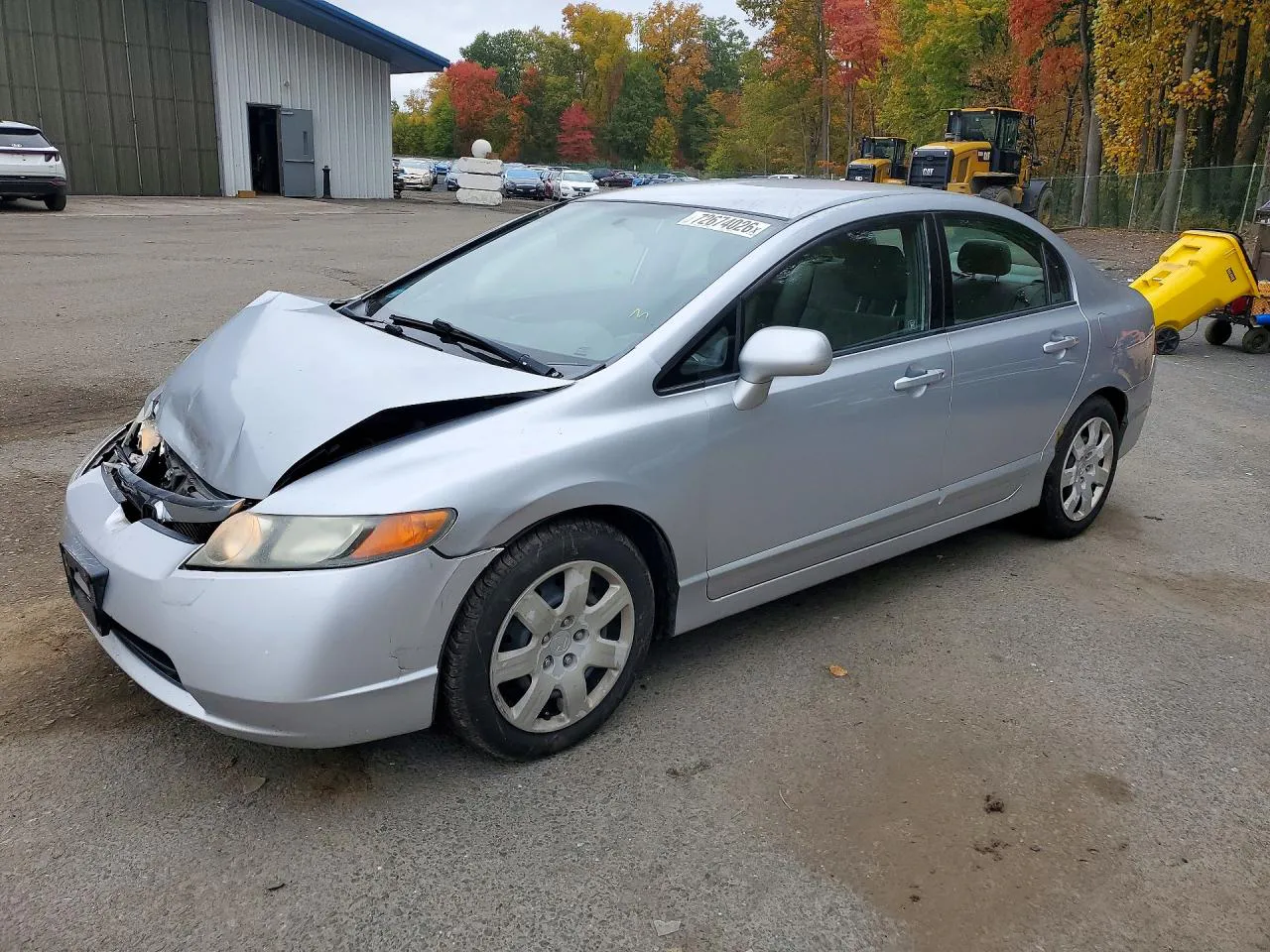 2008 Honda Civic Lx VIN 2HGFA16588H328209 фото 1