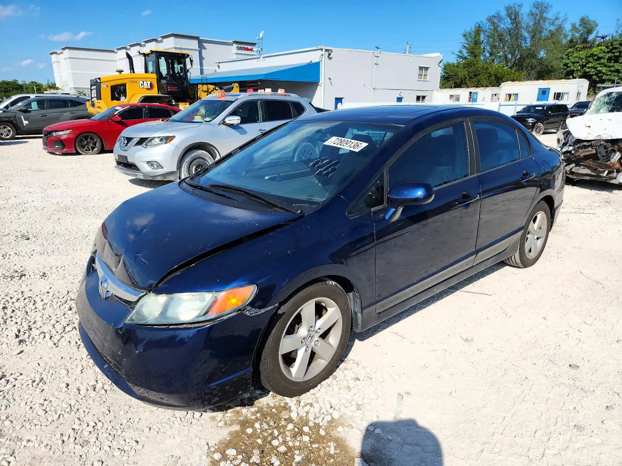 2008 Honda Civic Ex VIN 1HGFA16868L090440 фото 1