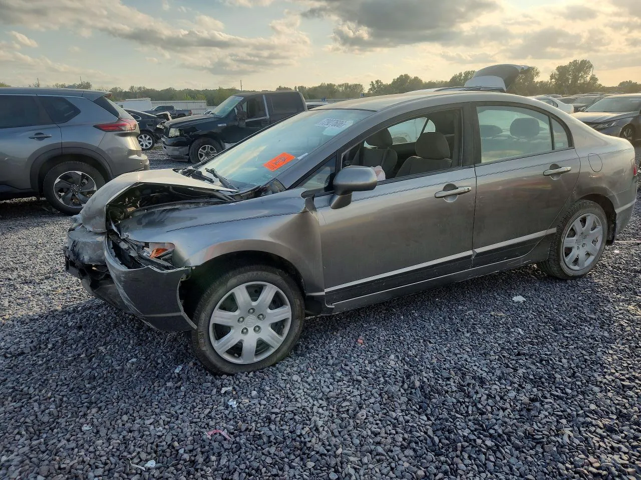 2008 Honda Civic Lx VIN 1HGFA165X8L068561 фото 1