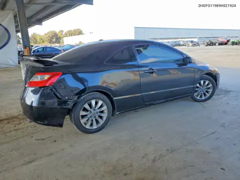 2009 Honda Civic Exl VIN 2HGFG11989H521924 фото 3
