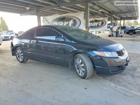 2009 Honda Civic Exl VIN 2HGFG11989H521924 фото 4