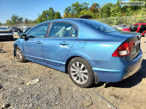 2009 Honda Civic Ex VIN 2HGFA16819H539330 фото 2