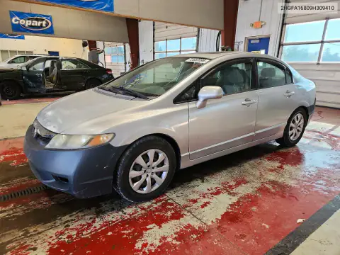 2HGFA16809H309410 — 2009 Honda Civic, Естественный износ, фото до ремонта
