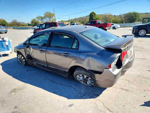 2009 Honda Civic Ex VIN 1HGFA16869L005291 фото 2