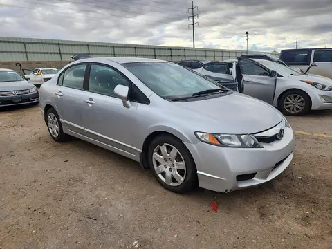 2009 Honda Civic Lx VIN 19XFA16579E029872 фото 4