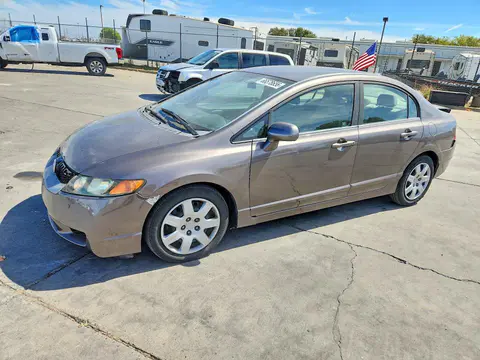 19XFA1F50AE025344 — 2010 Honda Civic, Передняя часть (Front End), фото до ремонта