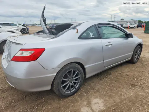 2010 Honda Civic Lx VIN 2HGFG1B68AH522435 фото 3