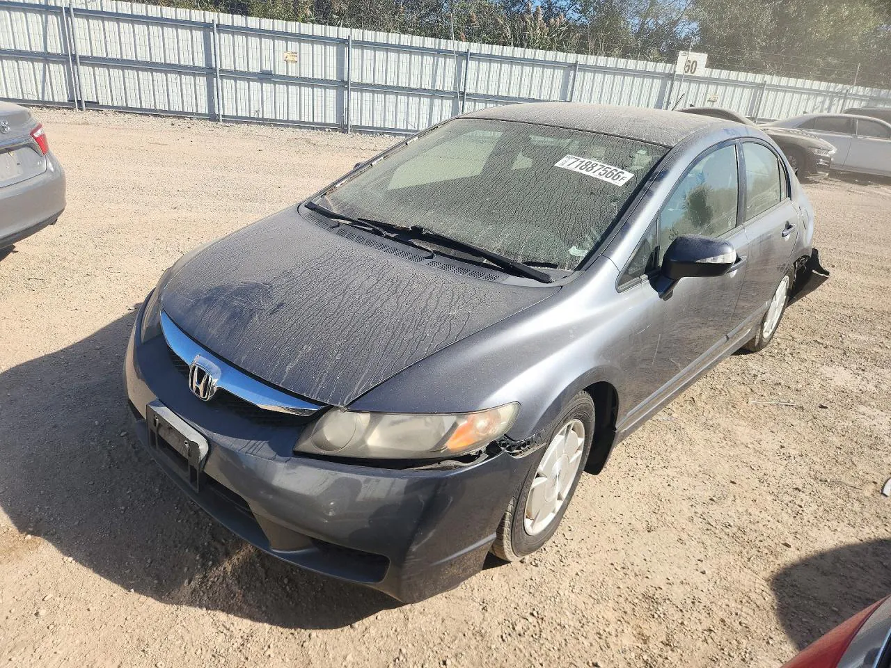 2010 Honda Civic Hybrid VIN JHMFA3F24AS001772 фото 1