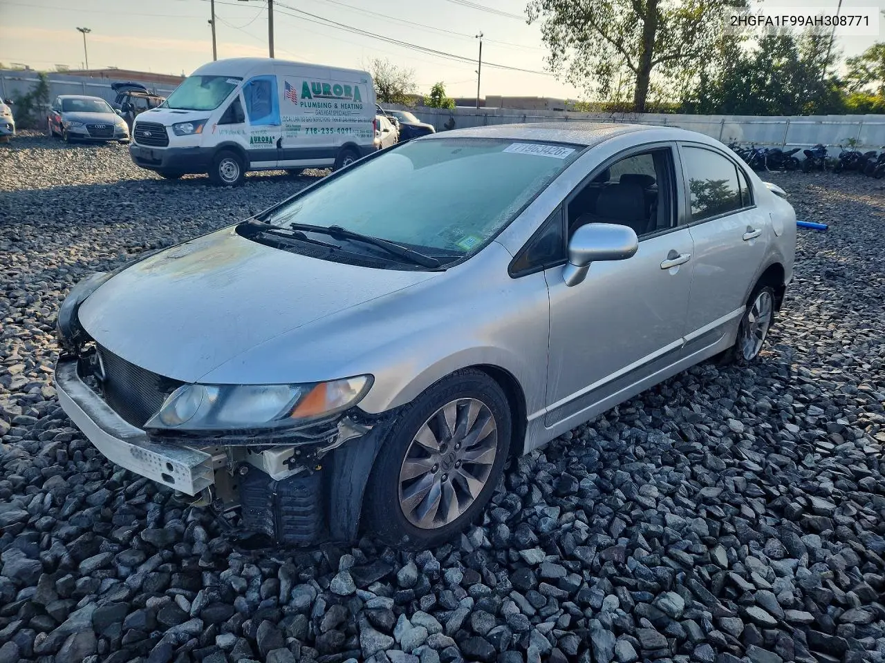 2010 Honda Civic Exl VIN 2HGFA1F99AH308771 фото 1