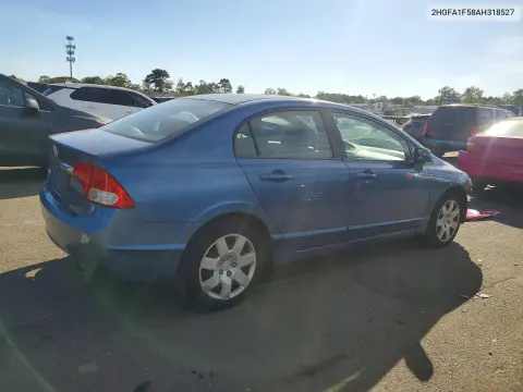 2010 Honda Civic Lx VIN 2HGFA1F58AH318527 фото 3