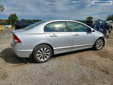 19XFA1F89AE038068 — 2010 Honda Civic, фото 3 с аукциона Copart, Передняя часть