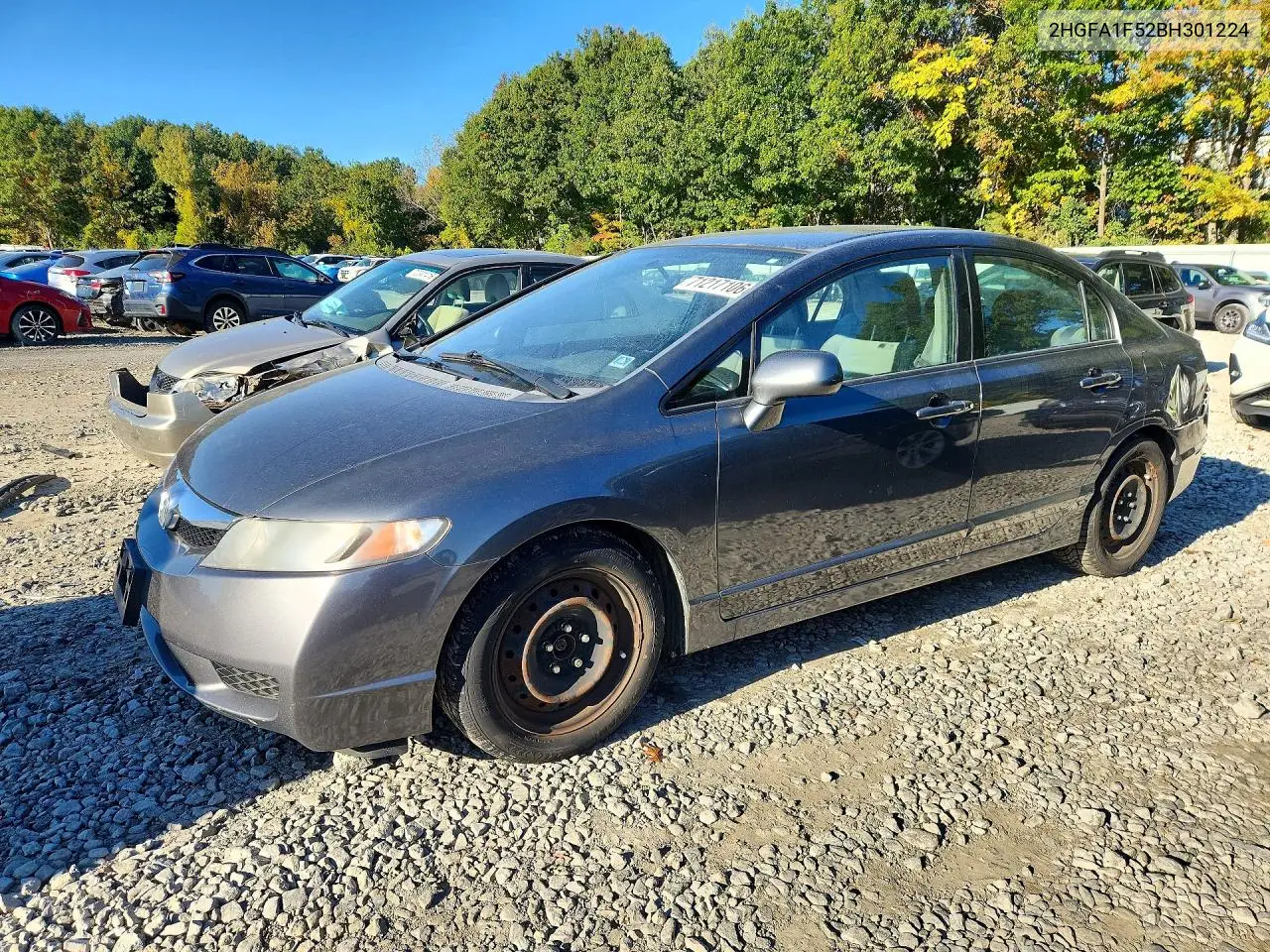 2011 Honda Civic Lx VIN 2HGFA1F52BH301224 фото 1