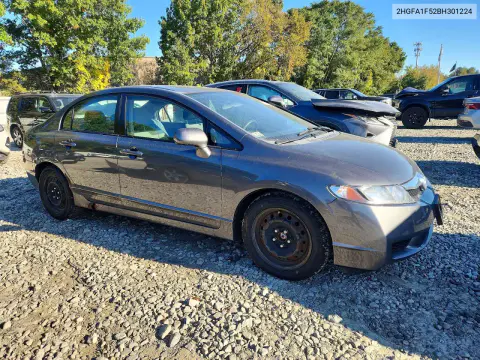 2011 Honda Civic Lx VIN 2HGFA1F52BH301224 фото 4