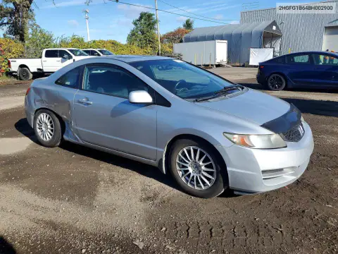 2HGFG1B64BH002900 — 2011 Honda Civic, фото 4 с аукциона Copart, Сторона