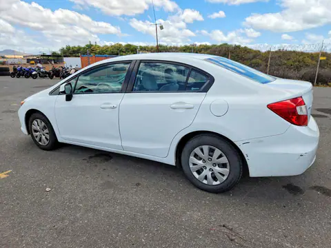 2012 HONDA CIVIC VIN 2HGFB2F5XCH311861 фото 2