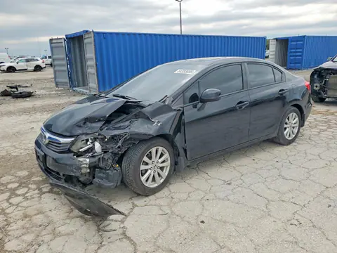 19XFB2F82CE045014 — 2012 Honda Civic, Передняя часть (Front End), фото до ремонта