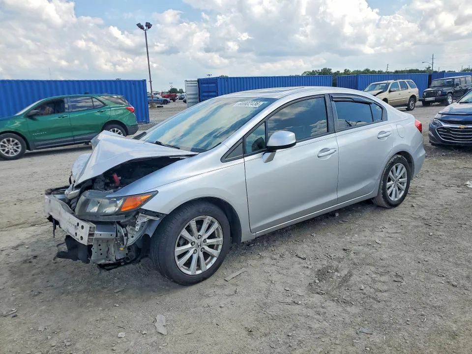 2012 HONDA CIVIC VIN 19XFB2F96CE029648 фото 1