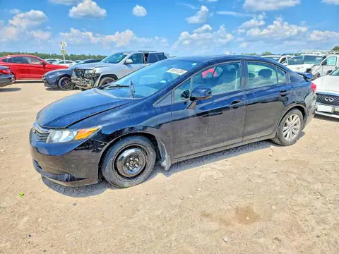 2HGFB2F96CH543120 — 2012 Honda Civic, Задняя часть (Rear End), фото до ремонта