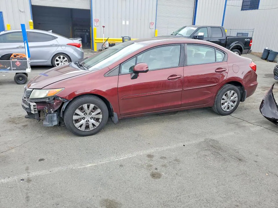 2012 HONDA CIVIC VIN 19XFB2F52CE345660 фото 1