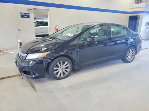 2HGFB2F82CH329460 — 2012 Honda Civic, Передняя часть (Front End), фото до ремонта