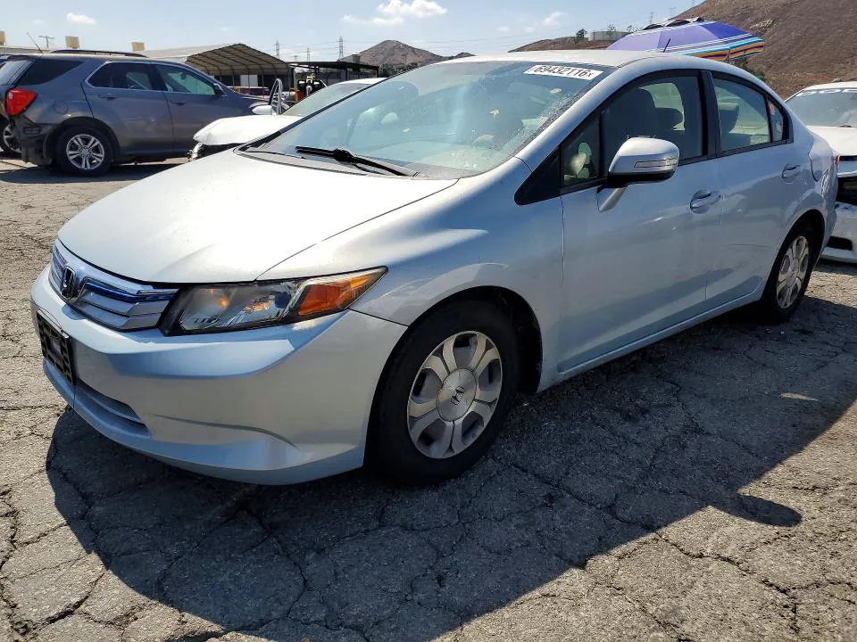2012 HONDA CIVIC VIN JHMFB4F20CS005923 фото 1