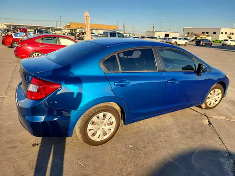 2012 Honda Civic Lx VIN 19XFB2F57CE322777 фото 3